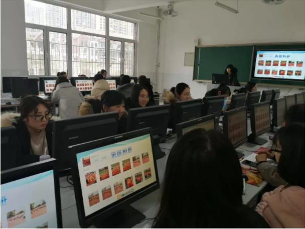 河北唐城101实验小学电子班牌使用报告4